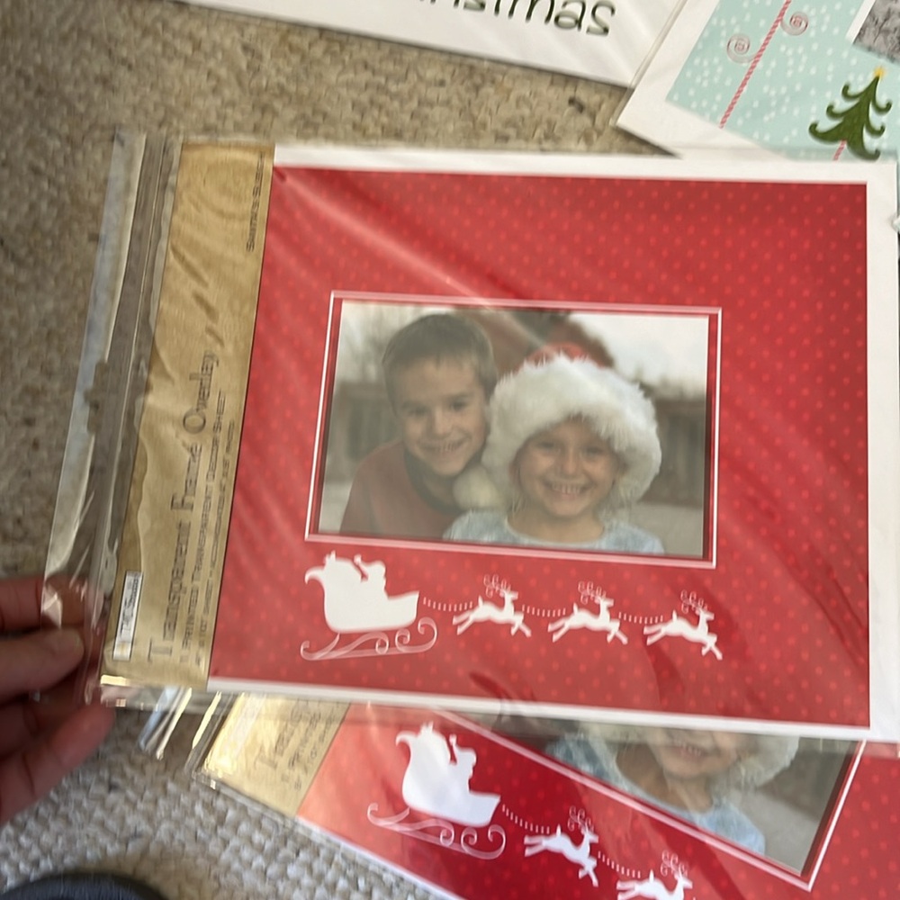 Frame Overlay/Mat Christmas - Picture 2 of 6